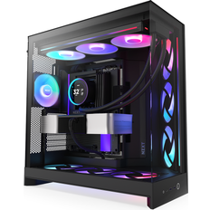 NZXT H9 Flow RGB 2025 Black Dual Chamber Case