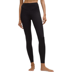 Lululemon Strumpbyxor & Stay-ups Lululemon Wunder Under Leggings With Housing Bund - Black