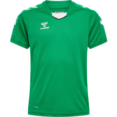 Jersey T-shirts Hummel Core XK Poly T-Shirt - Grøsgrøn/Hvid