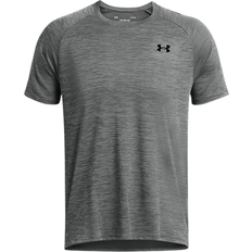 Under Armour Tech Textured Short Sleeve T-shirt - Castlerock/Black