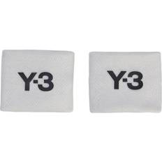 Vita Svettband adidas Wristband Y3 Small - White/Grey