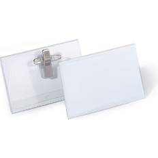 Durable Name Badge with Combination Clip