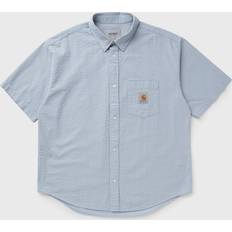 Carhartt WIP Skjorter Carhartt WIP Toland Stripe Blue Fog Skjorte - Lyseblå