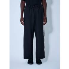 Polyamid - Unisex Byxor Y-3 Byxor Med Logomotiv Träningsbyxor - Svarta