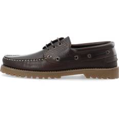 Bianco Herre Sko Bianco Biareg Boat Texas Tumbled Mand Business Sko - Brown