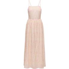 Only Pink Kjoler Only Onleloise Maxi Strap Dress Ox - Pudder/Gammelrosa