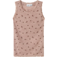 Name It Grøn Overdele Name It Nmfwang Merinould Undertrøje - Gray