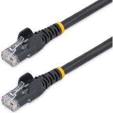 StarTech Snagless UTP Cat5e RJ45 - RJ45 M-M Black 10m