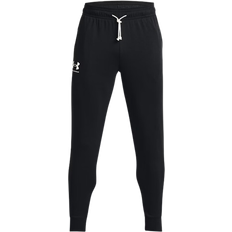 Under Armour Men's Rival Terry Joggers - Black/Onyx White