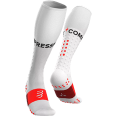 Compressport Full Socks Run - White