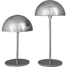 Dyberg Larsen ALONG LED Minibordlampe Krom 2 Stk Bordlampe 12cm