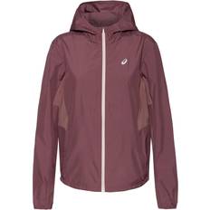 Purple - Women Clothing Asics Women Core Jacket - Rubble Red