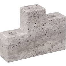 Step Trio Ljusstake Chalk