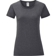 Sequins T-shirts Fruit of the Loom Iconic Heather T-Shirt - Purple