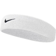 Herre - Træningstøj Hovedbeklædning Nike Swoosh Headband Unisex - White