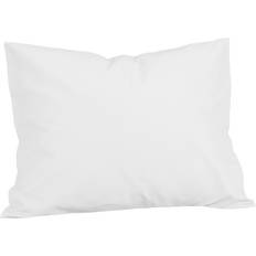 Enfärgade - Vita Örngott Borganäs Cotton Pillow Case White (90x65cm)