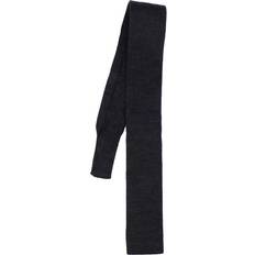 HUGO BOSS Wool Accessories HUGO BOSS Knitted Tie - Grey