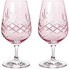 Ølglas Frederik Bagger Crispy Mate Topaz 2 Stk 36 cl Topaz Rosa Ølglas 36cl 2stk