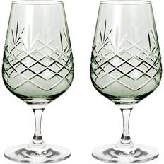 Grøn Ølglas Frederik Bagger Crispy Mate Emerald Green Beer Glass 36cl 2pcs
