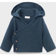 Boys - Cotton Cardigans Mango Caceres Cotton Blend Cardigan - Dark Blue