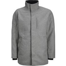 Jack & Jones Jjedunham Wool Jacka Sn Ulljacka Ljusgrå Melange