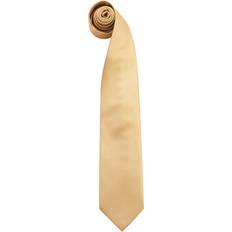 Gold Ties Premier Mens Colors Fashion Tie - Gold