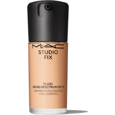 Mac foundation studio fix fluid MAC Studio Fix Fluid 24HR Matte Foundation + Oil Control SPF15 C4