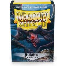 Brætspil Dragon Shield Standard Sleeves Matte Black 100 Sleeves