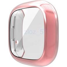 Fitbit versa 3 Fitbit Versa 3 Sense TPU Plated Bumper Case