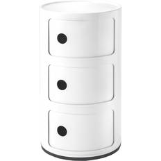 Kartell Componibile White Storage Cabinet 32x58.5cm