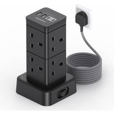 Hanycony Tower Extension Lead USB C Slots 3M