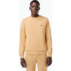 Lacoste Gula Överdelar Lacoste Organic Brushed Cotton Sweatsh Ixq - Beige