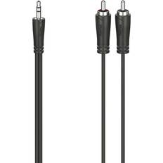 Hama 2RCA - 3.5mm Stereo Audio M-M 1.5m