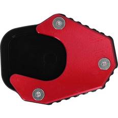 Extension Pad Anti Slip Side Stand Support - Red