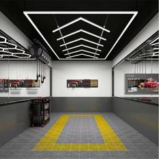 Fjernbetjeninger til belysning Komplet LED Lysgitter Med Ramme 384W RA95 230V Fjernbetjening til belysning