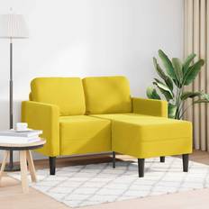 vidaXL 2-Personers Med Chaiselong L-Formet 125 cm Sofa 2 personers