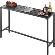 Udendørs Barbord 140 x 37.5 cm Metalramme