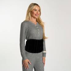 OHS Adjustable Ribbed Hot Water Bottle Belt Black