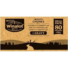 Purina Dogs - Wet Food Pets Purina Meaty Chunks Mixed Gravy Wet Dog 80x100g