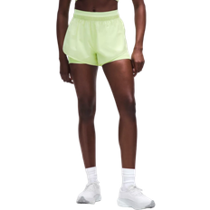 Lululemon Translucent 2-in-1 High-Rise Short 4" - Lemongrass