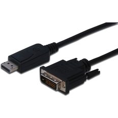 DVI-DisplayPort - DVI-kablar Digitus Assmann DVI-DisplayPort 2m