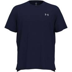 Under Armour Men's Launch Short Sleeve - Midnight Navy/Reflective