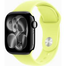 Apple Svart Wearables Apple Watch Series 11, Aluminium, 42mm, GPS, Sport Band Jet Black