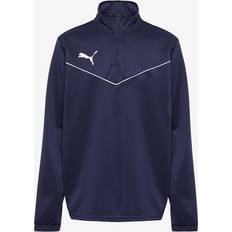 Puma Junior Team Rise 1/4 Zip Training Top - Peacoat/White (657395_06)
