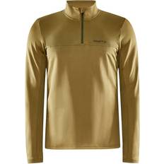 Craft Core Gain 1/2 Zip Midlayer Løbetrøje Herre Brun