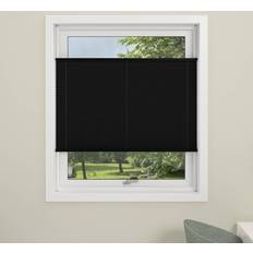 Aluminium - Sort Plisségardiner Debel Flex Black 90x210cm