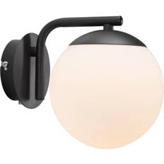 Nordlux Grant Black Wall light ∅ 14.5cm