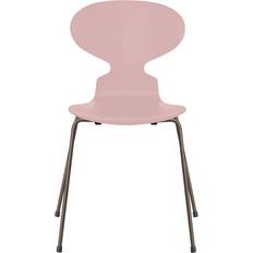 Fritz Hansen Køkkenstole Fritz Hansen Myren 3101 Fuldlakeret Stol Pale Rose Brown Køkkenstol 81cm