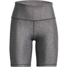 Under Armour Tech Women's 8" Bike Shorts - Charcoal Light Heather/Black