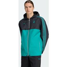 Adidas Frakker adidas Liverpool FC Terrace Icons Parka - Black/Sea Green